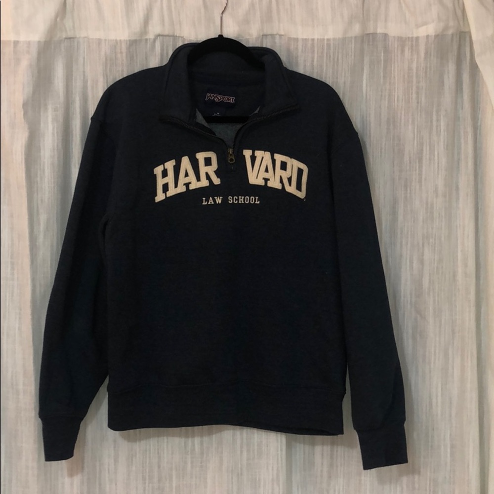 Harvard Law school quarter zip
